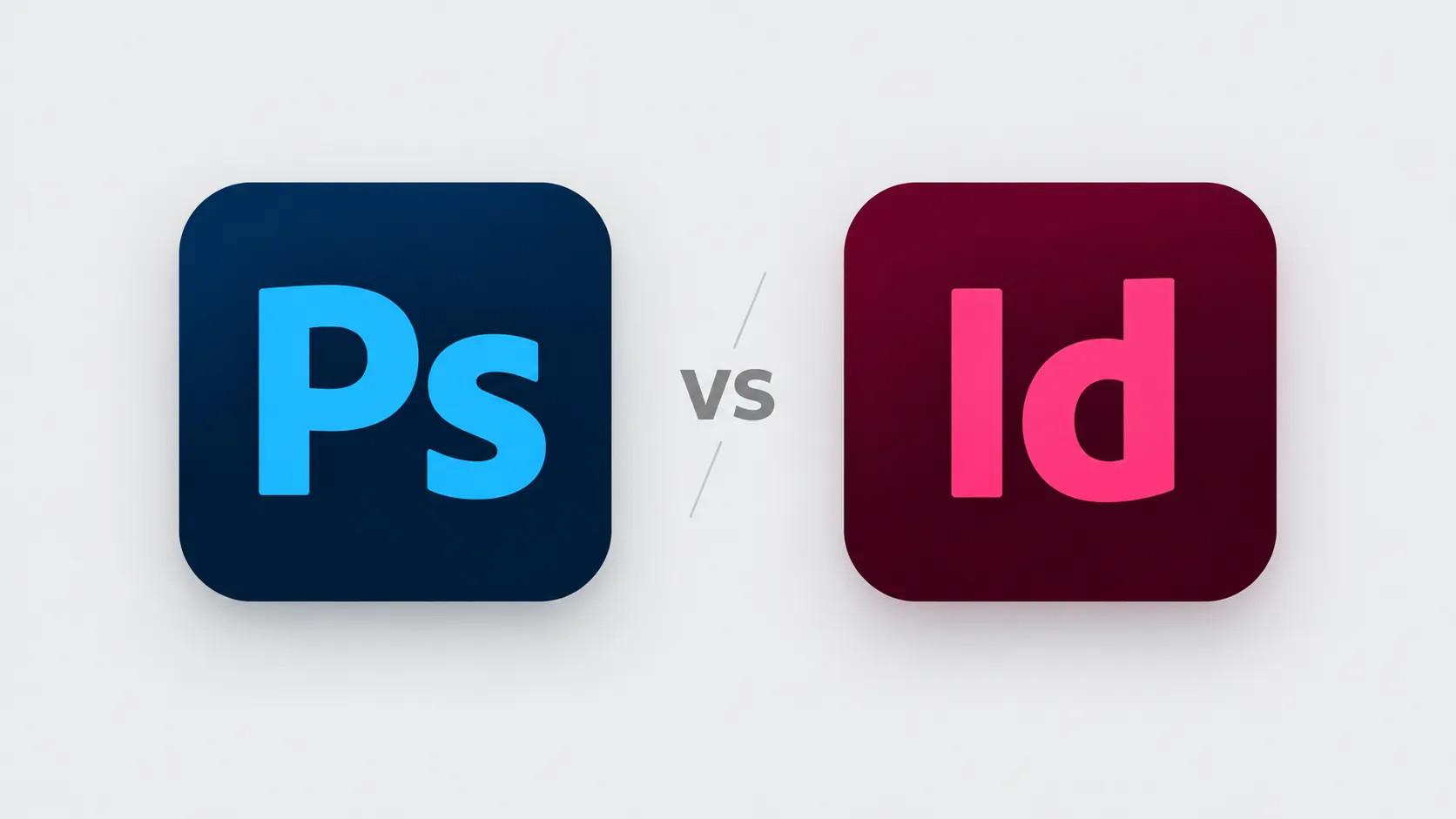 Photoshop vs. Indesign for album design